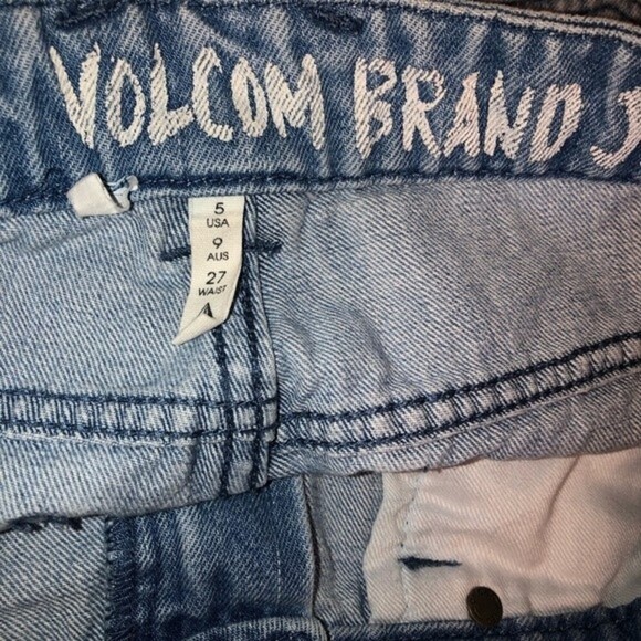 VOLCOM Stoned Distressed Shorts Size 5 - Picture 9 of 9